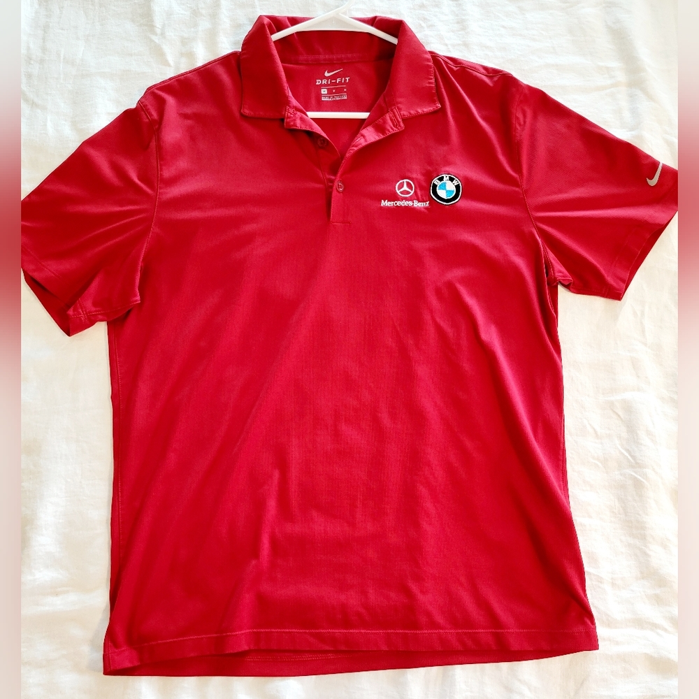 Mercedes BMW Nike polo
